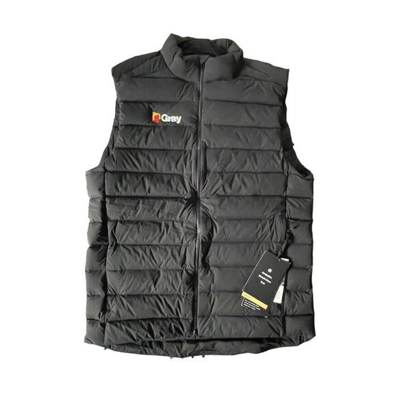 NWT Lululemon Navigation Straight Down Full Zip Puffer Vest Black Medium Men